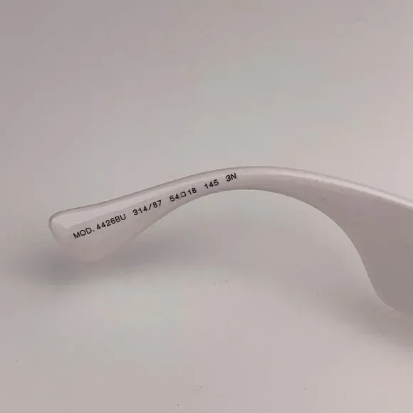 Versace VE4426BU 314/87 MAXI MEDUSA BIGGIE Sunglasses White Gray Oval Women - Picture 11 of 14